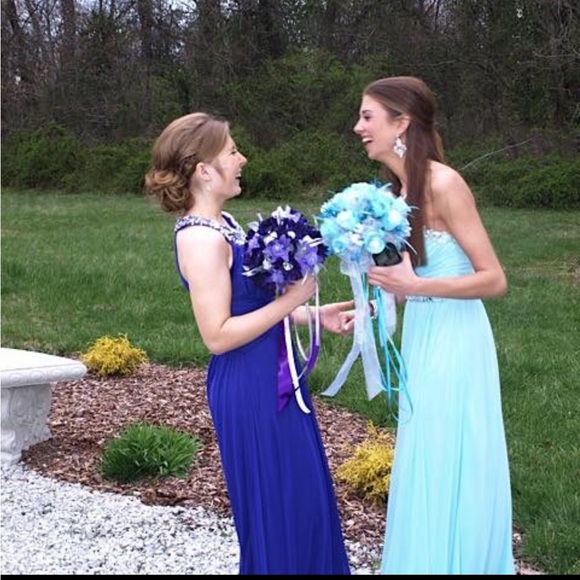 dillards Dresses Purple Prom Dress Poshmark